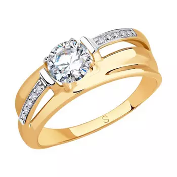 Кольцо из золота 018297