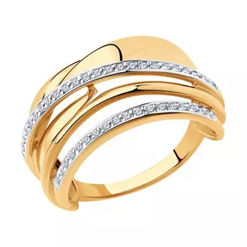 Кольцо из золота 018364