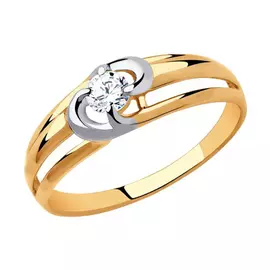 Кольцо из золота 018422