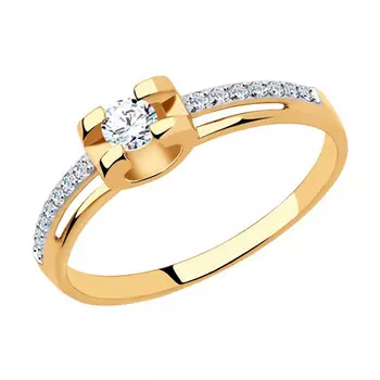 Кольцо из золота 018500