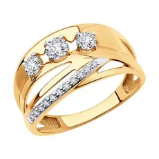 Кольцо из золота 018516