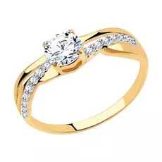 Кольцо из золота 018520