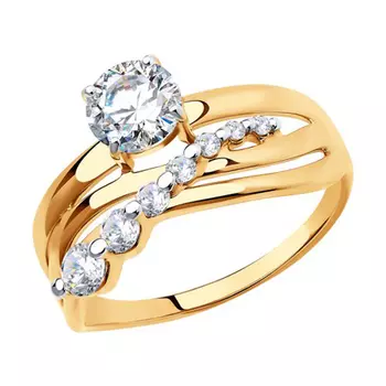 Кольцо из золота 018522