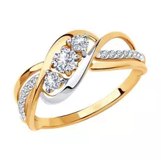 Кольцо из золота 018533