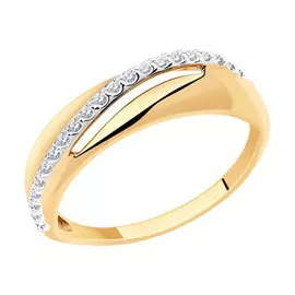 Кольцо из золота 018613