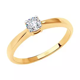 Кольцо из золота 018635