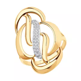 Кольцо из золота 018677