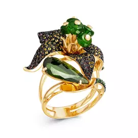 Кольцо из золота 01-0489