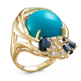 Кольцо из золота 01-1702/2