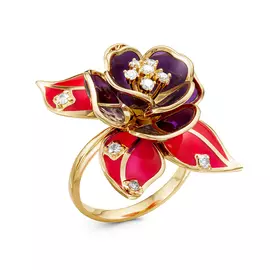 Кольцо из золота 01-2808