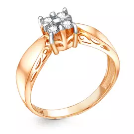 Кольцо из золота 01-7687