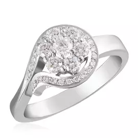 Кольцо из золота 01К077-01