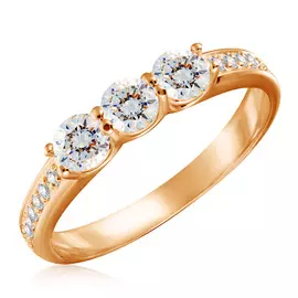 Кольцо из золота 01К115142