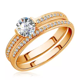 Кольцо из золота 01К115984