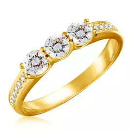 Кольцо из золота 01К135142