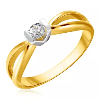 Кольцо из золота 01К165534Ж