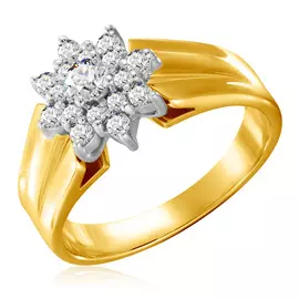 Кольцо из золота 01К166003Ж