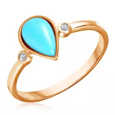 Кольцо из золота 01К419666-1