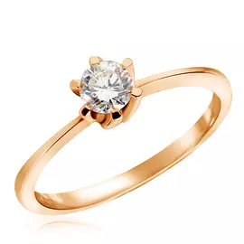 Кольцо из золота 01К613267