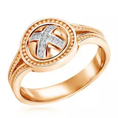 Кольцо из золота 01К618743