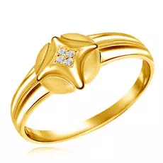 Кольцо из золота 01К638748