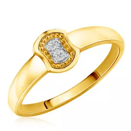 Кольцо из золота 01К638750