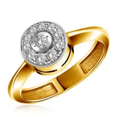 Кольцо из золота 02К007-01