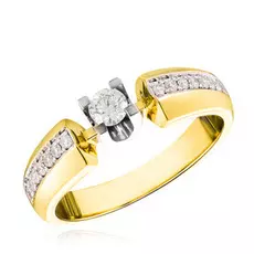 Кольцо из золота 02К032-01