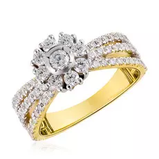 Кольцо из золота 02К075-01