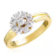 Кольцо из золота 02К3127-01