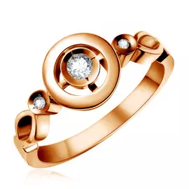 Кольцо из золота 03К011-01