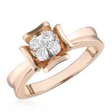 Кольцо из золота 03К078-01