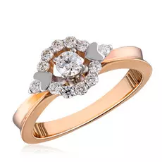 Кольцо из золота 03К102-01