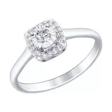 Кольцо из золота 1011112