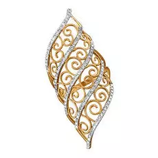 Кольцо из золота 1011143