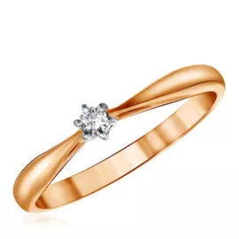 Кольцо из золота 1011345