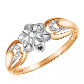 Кольцо из золота 1011401