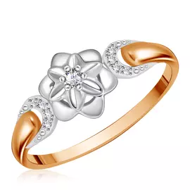 Кольцо из золота 1011405