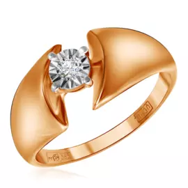 Кольцо из золота 1011411