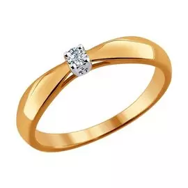 Кольцо из золота 1011441