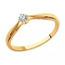 Кольцо из золота 1011497