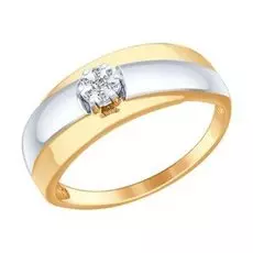 Кольцо из золота 1011551