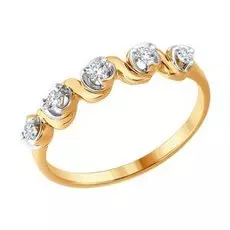 Кольцо из золота 1011561