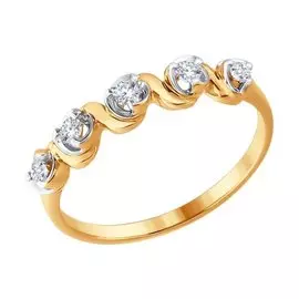 Кольцо из золота 1011561