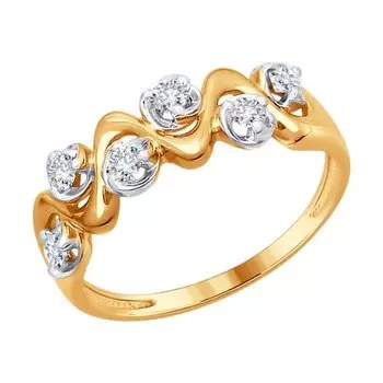 Кольцо из золота 1011562