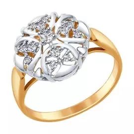 Кольцо из золота 1011616