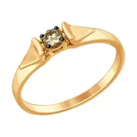 Кольцо из золота 1011638