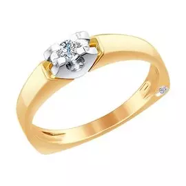 Кольцо из золота 1011661