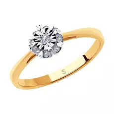 Кольцо из золота 1011858