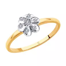 Кольцо из золота 1011859